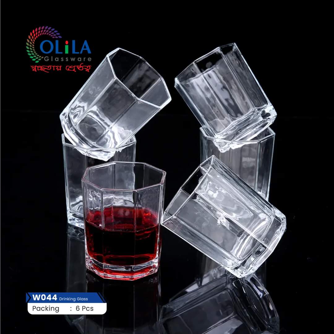 W044 Drinking water Glass 